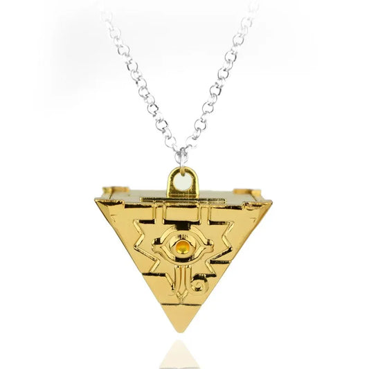 Anime Yu-Gi-Oh YGO Millenium Puzzle Yugioh Yugi Millennium Pendant Necklace for Women and Men Jewelry Accessories