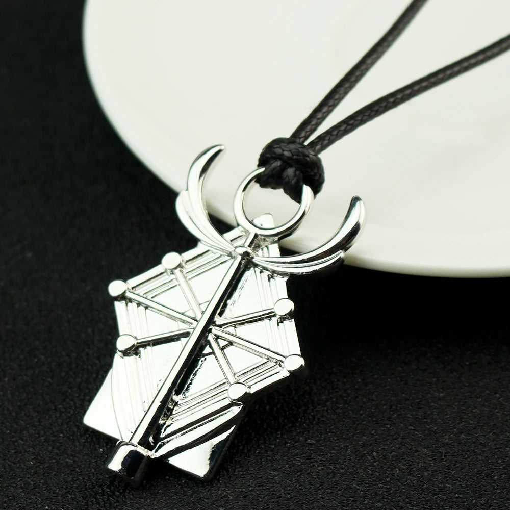 Anime Frieren Necklace Frieren at the Funeral Frieren the Last Magician Holy Staff Pendant Elf Cosplay